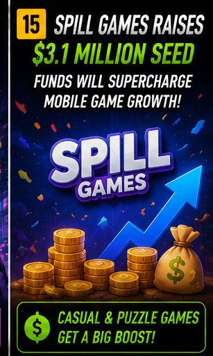 Spill Games raises $3.1m seed round