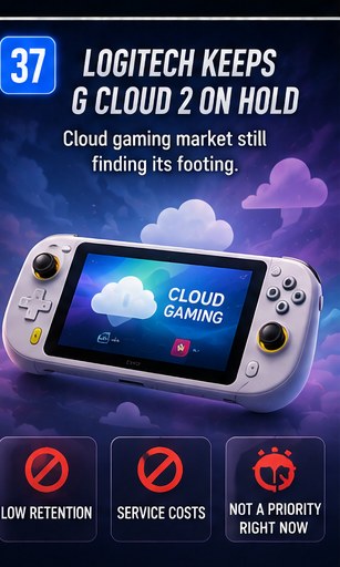 Logitech keeps G Cloud successor on hold