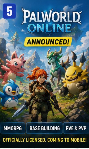 Palworld Online announced for mobile
