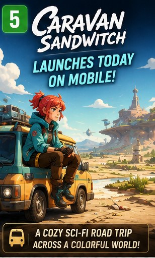 Caravan SandWitch reaches its listed mobile launch date
