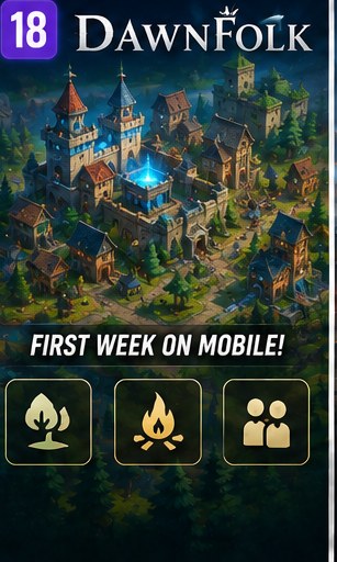 Dawnfolk enters its first full week on mobile