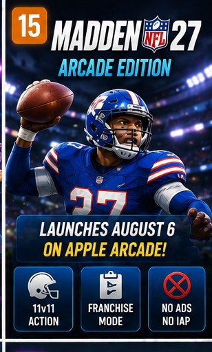 Madden NFL 27 Arcade Edition launches August 6