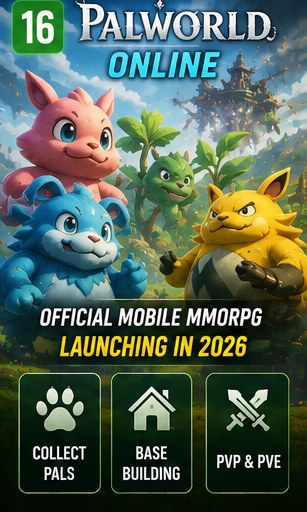 Palworld Online targets a 2026 mobile launch