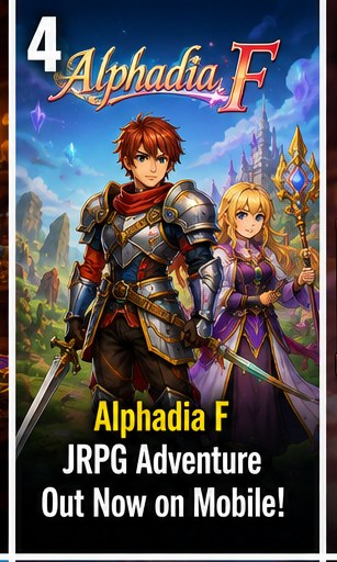 Alphadia F brings a traditional JRPG adventure to iOS and Android