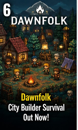 Dawnfolk brings minimalist city building and survival to mobile