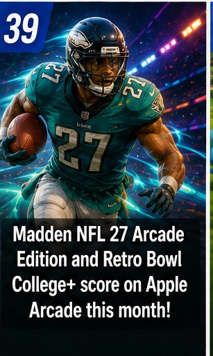 Madden NFL 27 Arcade Edition strengthens Apple Arcade during opening weekend