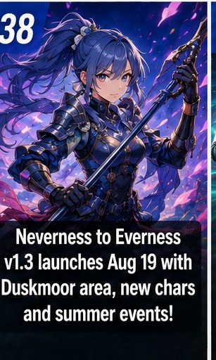 Neverness to Everness Version 1.3 launches August 19 with Duskmoor, new characters and summer activities