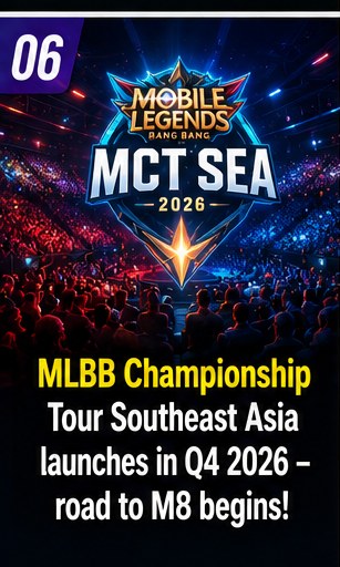 MLBB Championship Tour Southeast Asia launches in Q4 2026 as a new route toward M8