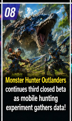 Monster Hunter Outlanders continues third closed beta as mobile hunting experiment gathers data