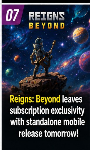 Reigns: Beyond prepares to leave subscription exclusivity with standalone mobile release tomorrow