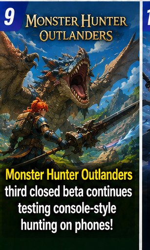 Monster Hunter Outlanders third closed beta keeps testing console-style hunting on phones