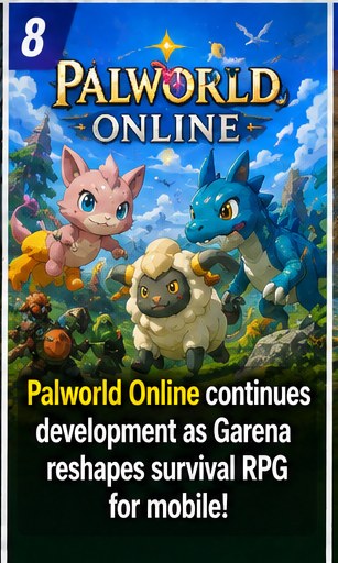 Palworld Online continues development as Garena reshapes creature survival for mobile MMORPG play