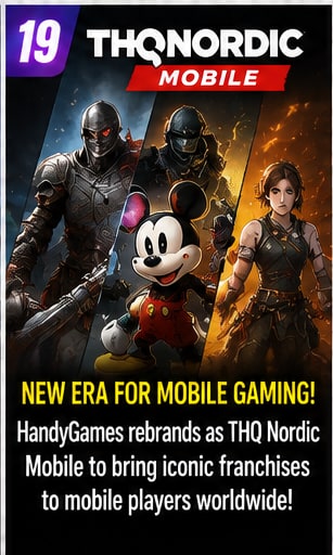 THQ Nordic Mobile begins new era as HandyGames rebrand targets high-end phone adaptations