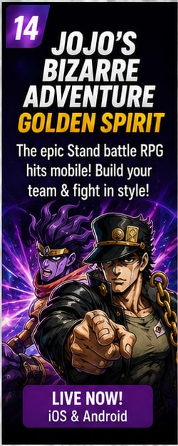 JoJo's Bizarre Adventure: Golden Spirit enters its first weekend on mobile