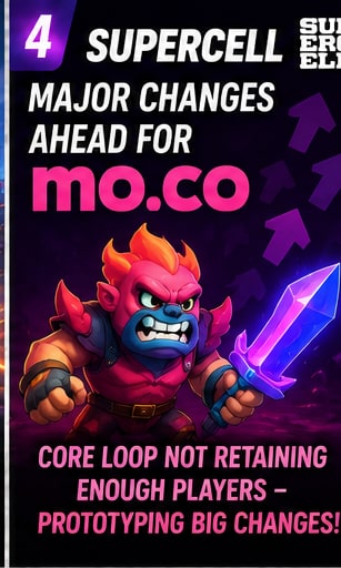 Supercell says mo.co is unlikely to close despite admitting its gameplay loop becomes stale