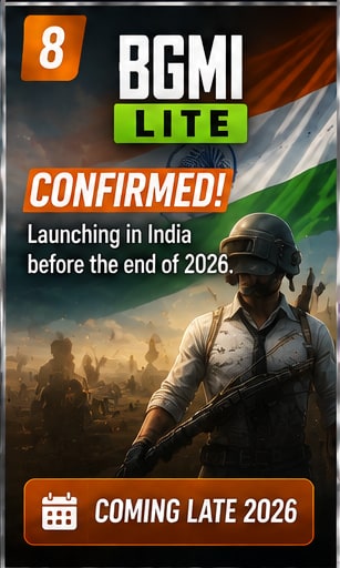 BGMI Lite confirmed for India before the end of 2026