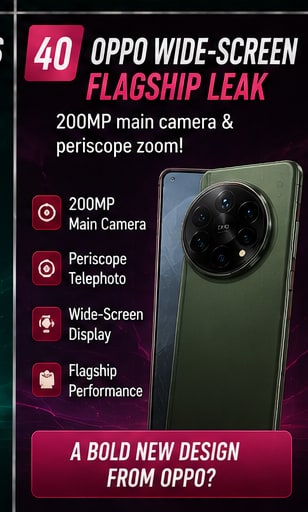 Oppo's mysterious wide-screen flagship reportedly packs 200MP main camera and periscope zoom