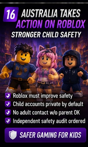 Australia forces Roblox to strengthen child protections under court-enforceable agreement