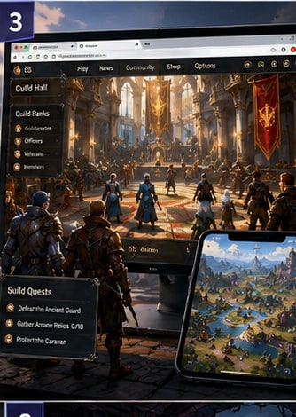 Endless Adventure Online launches today as a download-free browser MMORPG