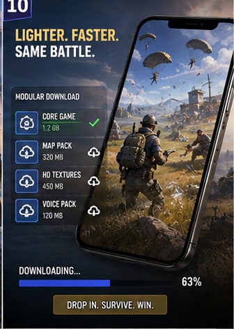 PUBG Mobile Light pre-registration opens in four days with modular downloads