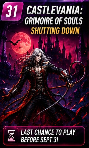 Castlevania: Grimoire of Souls remains unavailable for new Apple Arcade downloads