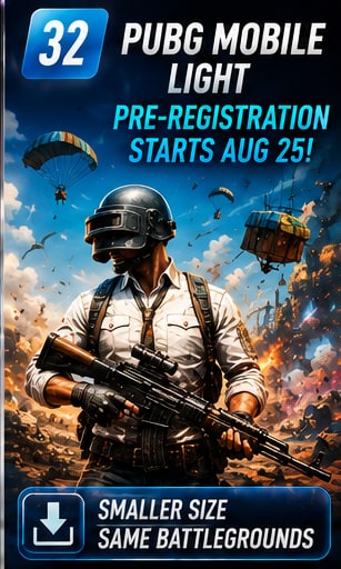 PUBG Mobile Light pre-registration is now three days away