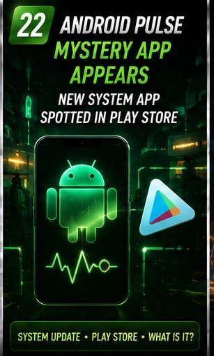 Android Pulse mysteriously appears in Google Play update lists