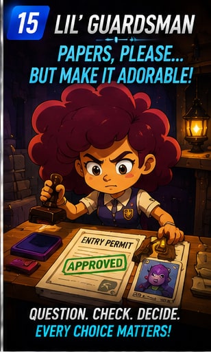 Lil’ Guardsman brings Papers, Please-style deduction to an unlikely twelve-year-old gatekeeper