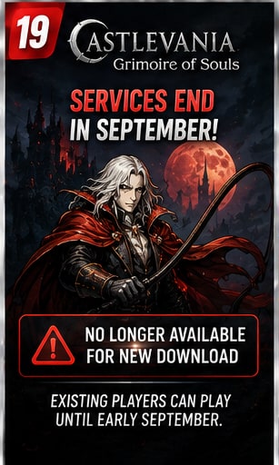 Castlevania: Grimoire of Souls enters its final countdown before September shutdown