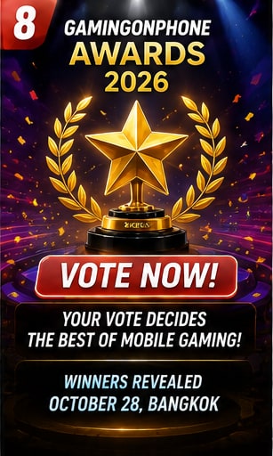 GamingonPhone Awards 2026 voting puts mobile players in the jury box