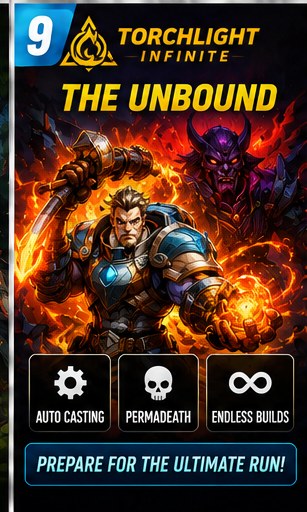 Torchlight: Infinite prepares The Unbound, where automated casting comes with permadeath pressure