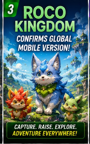 Roco Kingdom confirms global mobile version as creature-collecting competition intensifies