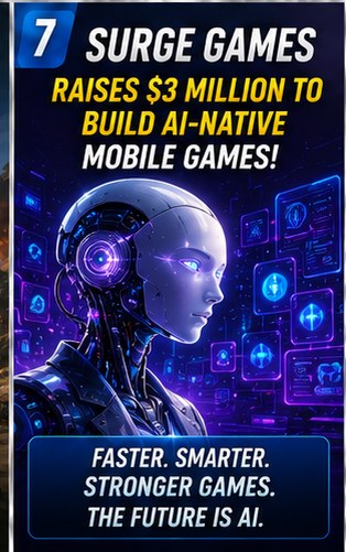 Surge Games raises $3 million to build AI-native mobile games
