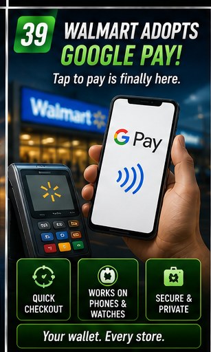 Walmart prepares Google Pay and Apple Pay support after years of resisting tap-to-pay