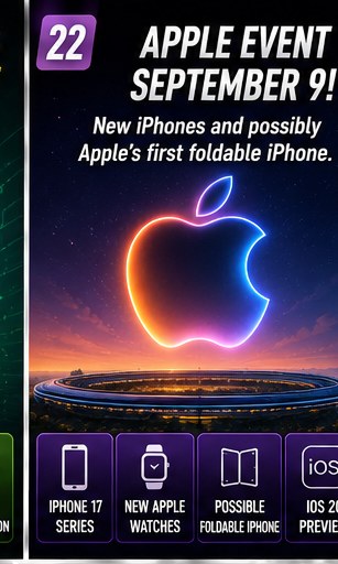 Apple's September 9 event sets the stage for a potential foldable iPhone