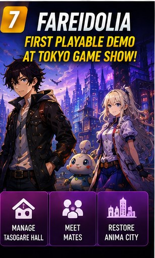Fareidolia prepares its first public playable demo for Tokyo Game Show