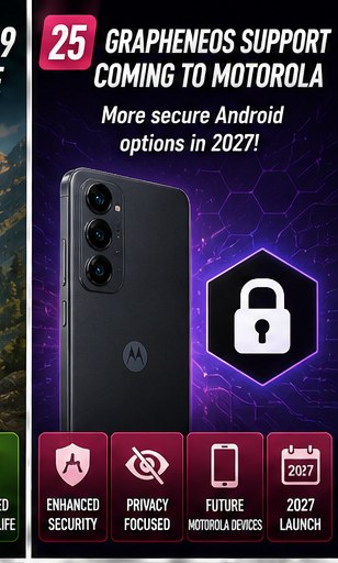 GrapheneOS partnership with Motorola could broaden privacy-focused Android in 2027