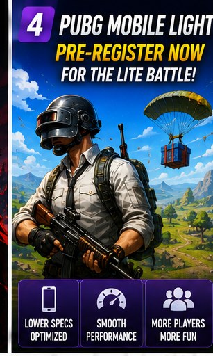 PUBG Mobile Light targets lower-spec phones as pre-registration expands