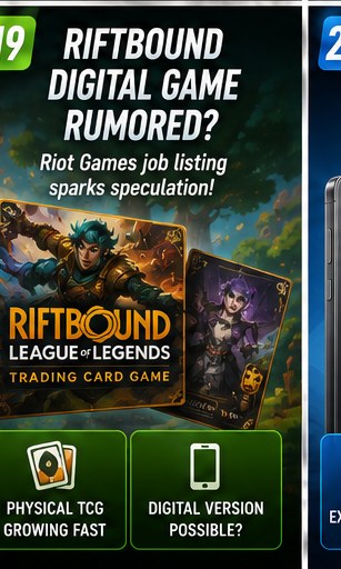 Riot job listing renews speculation around a digital Riftbound mobile game