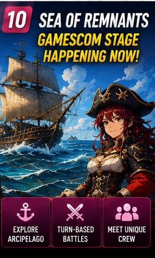 Sea of Remnants uses Gamescom to build momentum for its pirate RPG