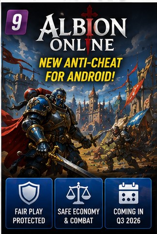 Albion Online's Android client is getting Tencent-backed anti-cheat protection