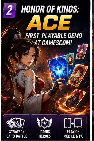 Honor of Kings: ACE makes its first playable appearance on mobile at Gamescom