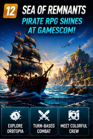 Sea of Remnants uses Gamescom to make its strange pirate world stand out