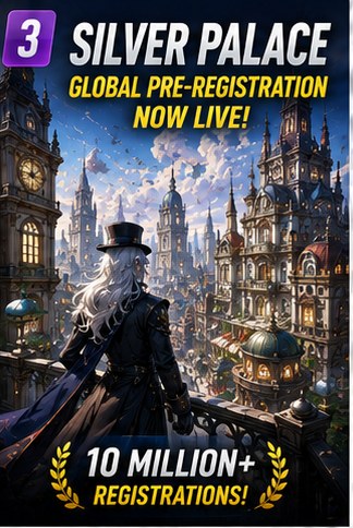 Silver Palace opens full global mobile pre-registration after passing 10 million sign-ups