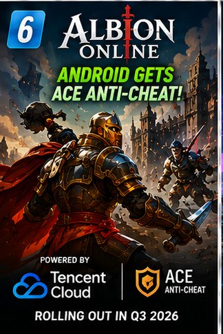 Albion Online Android is getting Tencent-backed ACE anti-cheat protection