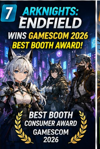 Arknights: Endfield wins Gamescom's community-voted Best Booth award