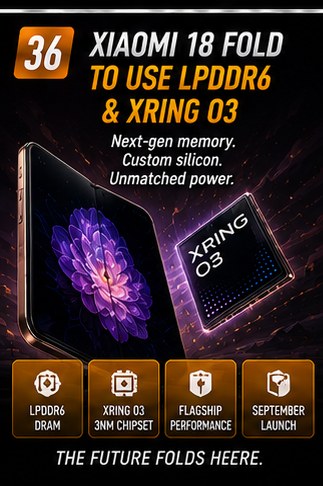 CXMT begins LPDDR6 mass production with Xiaomi 18 Fold named as its first flagship customer
