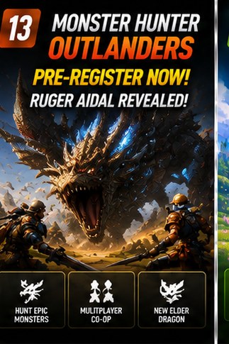 Monster Hunter Outlanders leaves Gamescom with mobile pre-registration and a new Elder Dragon