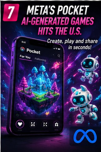 Meta's Pocket takes AI-generated mobile games into the United States