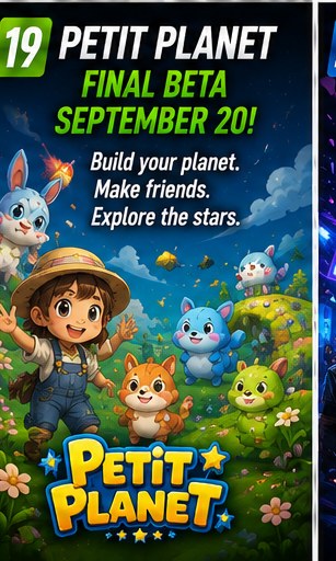 Petit Planet final-beta recruitment continues ahead of September 20 test
